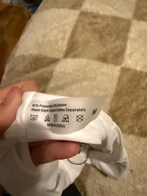 White Bikini Bottoms Size M thumbnail 2