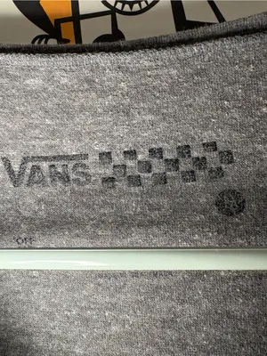 Vans Gray Skate Logo Graphic T-Shirt thumbnail 3