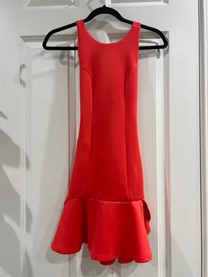 Lovers + Friends Red Fit‑and‑Flare Dress – Size XS thumbnail 2