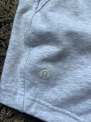 Lululemon Gray Lounge Shorts thumbnail 5