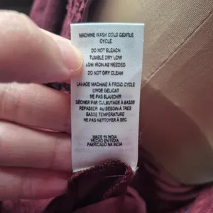 Jen's Pirate Booty Burgundy Cutout Mini Dress Ren Faire Size Small NWT thumbnail 7