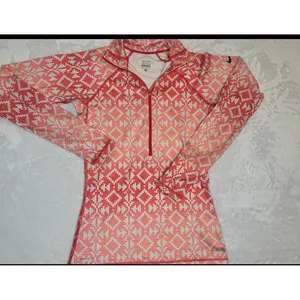 Nike Pro‎ medium zip up, quarter zip, running, yoga, workout wear thumbnail 4