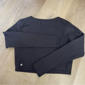 Lululemon Long Sleeve Crop Top thumbnail 3