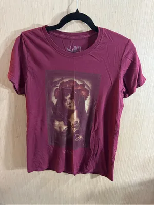 Women's Sullen Graphic Tee in Deep Berry Size Large thumbnail 1