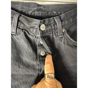 Levi's‎ 501 cuff jean shorts black size 28 thumbnail 4