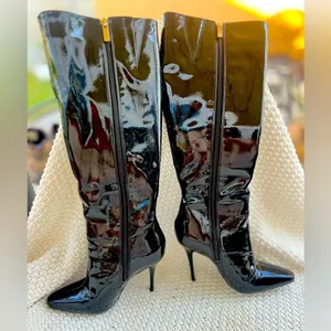 Jessica Simpson Cassi Stiletto Boot black size 6.5 thumbnail 9