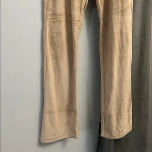 2pc set BCBG MAXAZRIA PANTS &SWEATER WOMENS NEW LARGE CAMEL/RHINESTONE thumbnail 7