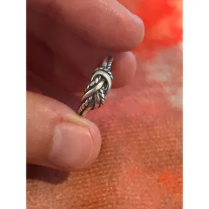 C65 size 5 ring 925 sterling silver thumbnail 2