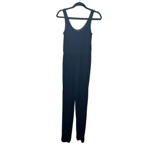 Abercrombie & Fitch Sleeveless Black Womens Jumpsuit XS Scoop Neck Stretch Soft thumbnail 2