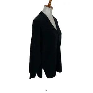 Madewell Black‎ V Neck Long Sleeve Pullover Sweater Small thumbnail 3