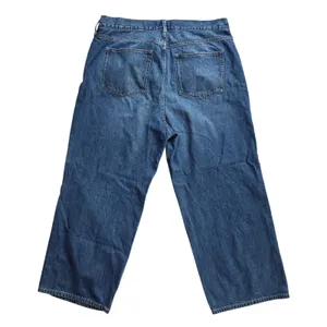 J. Crew 90s‎ Vintage Baggy Jeans Medium Wash Wide Leg Denim CL228 Womens 35 thumbnail 3