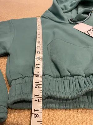 Long Sleeve Sweatsuit Set With Hoodie And Wide Legs Size S thumbnail 5