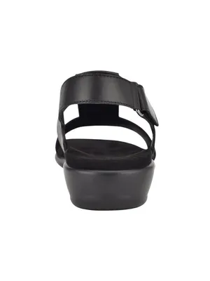 NWT Easy Spirit Hazel Womens Slingback Sandals SEHAZEL Black 7.5M thumbnail 3