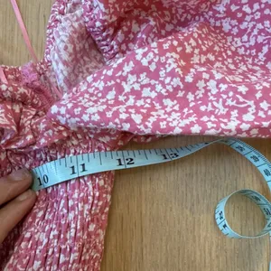 Abercrombie & Fitch Pink Ditsy Floral Smocked Puff Sleeve Mini Dress XXS 2818 thumbnail 8