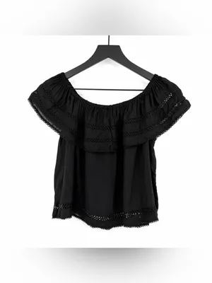 WILFRED Off The Shoulder Blouse Black XXS thumbnail 6