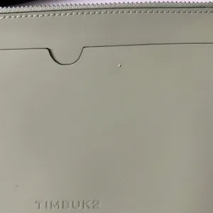 Timbuk2 Wristlet Pouch Leather Sage Green Small Zippered Card Holder thumbnail 3