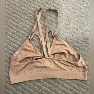 Lace Bralette in Tan SM thumbnail 4