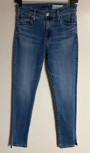 AG Adriano Goldschmied Stevie Ankle Jeans‎ Anthropologie High Rise Slim 25R thumbnail 1