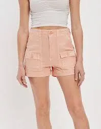 American Eagle High Rise Cargo Short thumbnail 1