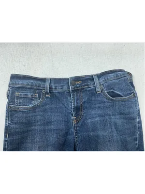 Women’s Old Navy Bootcut Blue Denim Jeans Size 6 Short 5-Pocket Solid thumbnail 3