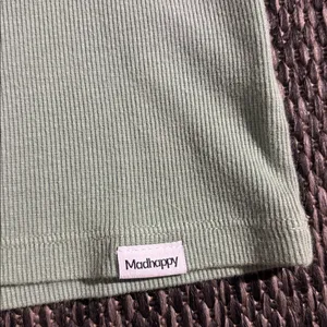 Madhappy green tee thumbnail 3