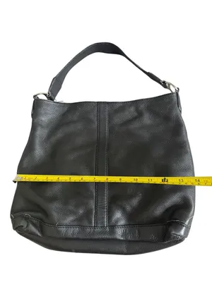 MICHAEL KORS Black Leather Satchel Shoulder Bag thumbnail 4