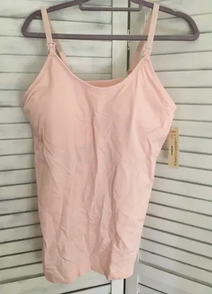 Pink Maternity Camisole, Medium thumbnail 1