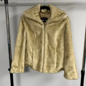 Vintage Vegan Faux Fur Coat Size S thumbnail 1