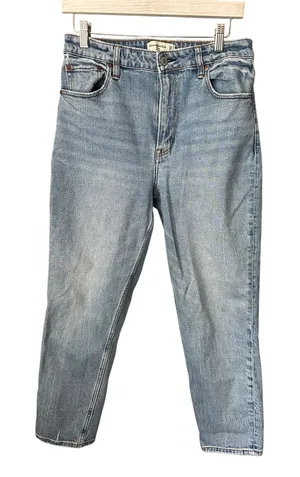 Abercrombie & Fitch Mom High Rise Curve Love Jeans Size 29/8 thumbnail 1