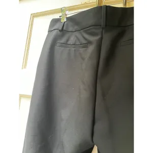LOFT Slim Fit Black Career Office Pants Dress Pants trousers with stretch thumbnail 4