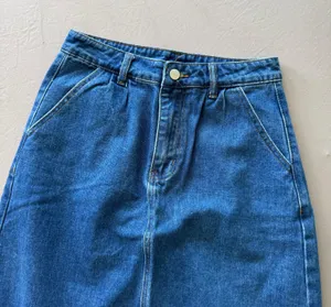 SheIn Denim Maxi Skirt thumbnail 4