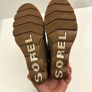 Sorel Lexie Waterproof Leather Wedge Boot Size 8.5 US thumbnail 11