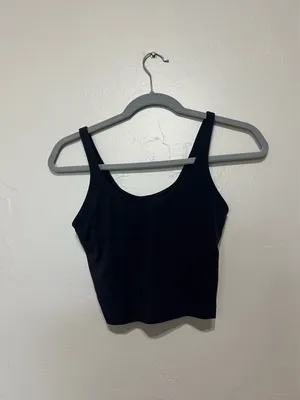 Black Lululemon Align Tank 4 Crop thumbnail 1