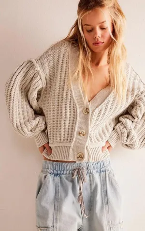 Free people We The Free Calling You Cardigan thumbnail 1