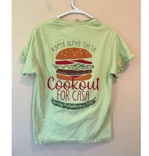 theta tee Green Size M thumbnail 1