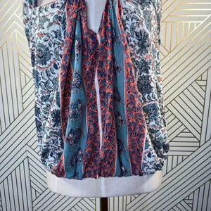 Free People‎ Floral Paisley Knot Halter Top thumbnail 4