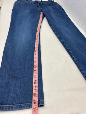 Carhartt Relax Fit Women's Blue Straight-Leg Jeans Size 6 thumbnail 8