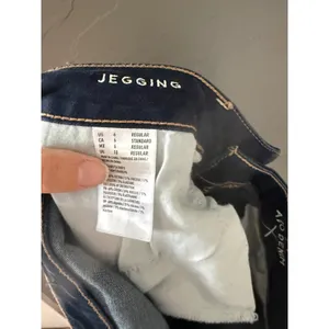 American Eagle Outfitters Dark Wash Skinny Jeggings Womens‎ Size 6 Regular Blue thumbnail 8