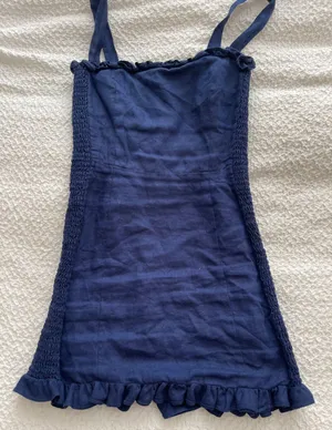 Reformation Blue Dress thumbnail 1