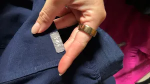 FIGS Navy Scrub Jogger Pants + Top Set thumbnail 2