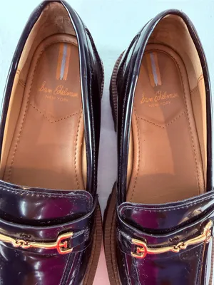 Sam‎ Edelman Laurs Platform Lug Sole Horsebit Loafer in Black Size 7.5 thumbnail 5