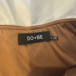 DO+BE Brown Leather Skirt thumbnail 3