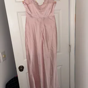 Selfie Leslie Pink Midi Dress Size L thumbnail 4