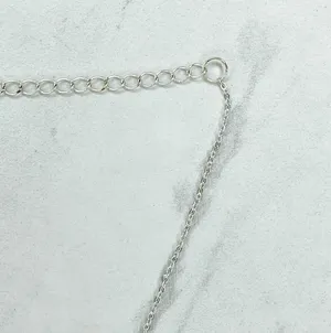 Silver Tone Daughter Heart Pendant Chain Link Necklace thumbnail 8