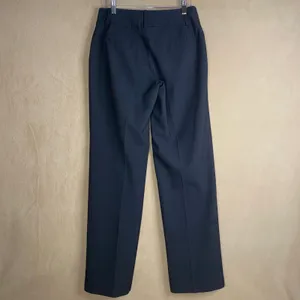 APT 9 Women's Black Dress Pants Trousers Wide‎ Leg Work Career Business Sz 2 EUC thumbnail 2