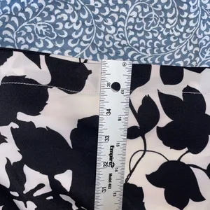 Vertigo Paris Large Black Cream Floral Parisian Chic Tie Waist Romantic Midi thumbnail 7
