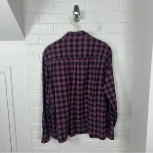 Carhartt Rugged Flex Loose Fit Midweight Flannel Long Sleeve Plaid Shirt thumbnail 8