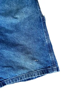 Vintage y2k cargo denim blue jorts shorts 🔥 thumbnail 3