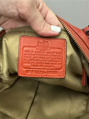 Coach Madison Sophia Bag Burnt Orange Purse Handbag thumbnail 8