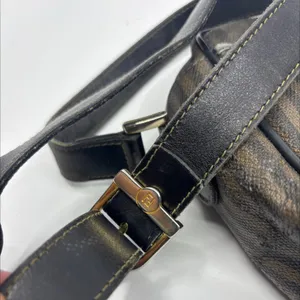 Vintage Fendi Crossbody Bag - Brown/Black thumbnail 3